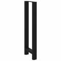 Pikkukuva 4 / 10: vidaXL sofabordben 2 stk. 50x(110-111) cm stål sort