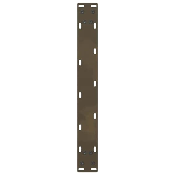 vidaXL Sohvapöydän jalat luonnonvärinen teräs 2 kpl 50x(42-43) cm teräs