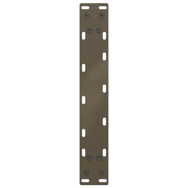 vidaXL sofabordben U-formet 2 stk. naturstål 38x(42-43) cm stål