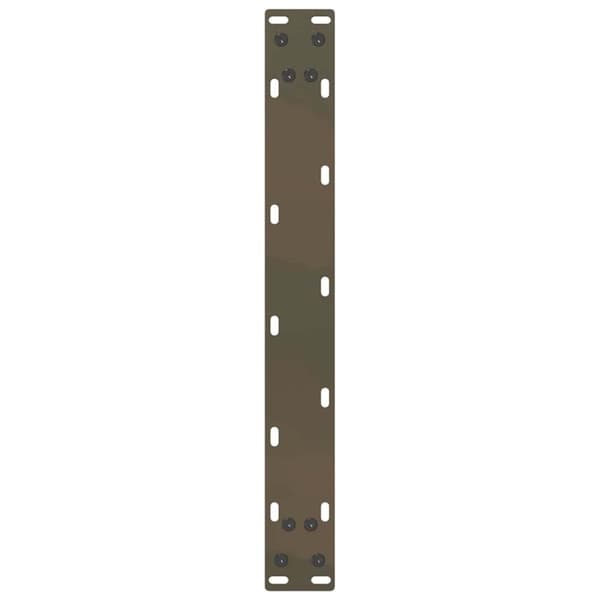 vidaXL sofabordben U-formet 2 stk. naturstål 50x(42-43) cm stål
