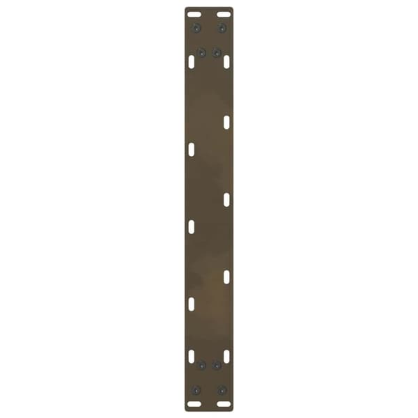 vidaXL Sohvapöydän jalat, luonnonvärinen teräs, 2 kpl, 60 x (42-43) cm, teräs