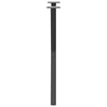 Pikkukuva 6 / 10: vidaXL Ruokapöydän jalat X-muotoiset 2 kpl antrasiitti 50x(72-73) cm teräs
