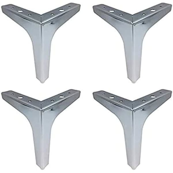 Möbelfötter - COZMAX - Triangulära - Järn - Set om 4 - Belastning 800kg