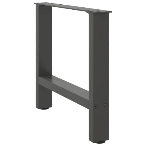 Soffbordsben antracit 2 st 50x(42-43) cm stål