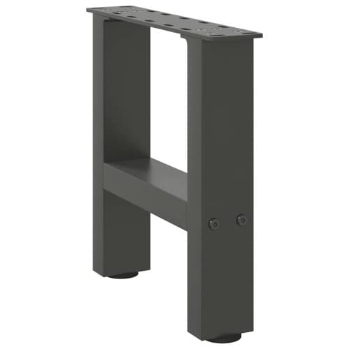 Soffbordsben antracit 2 st 40x(30-31) cm stål