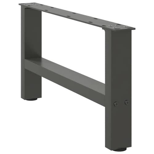 Soffbordsben antracit 2 st 60x(30-31) cm stål