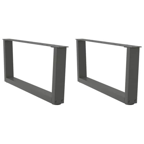 Soffbordsben V-formade 2 st antracit 70x(30-31,3) cm stål