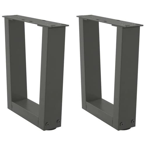 Soffbordsben V-formade 2 st antracit 30x(30-31,3) cm stål