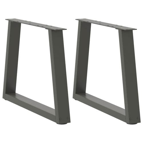Soffbordsben V-formade 2 st antracit 70x(42-43,3) cm stål