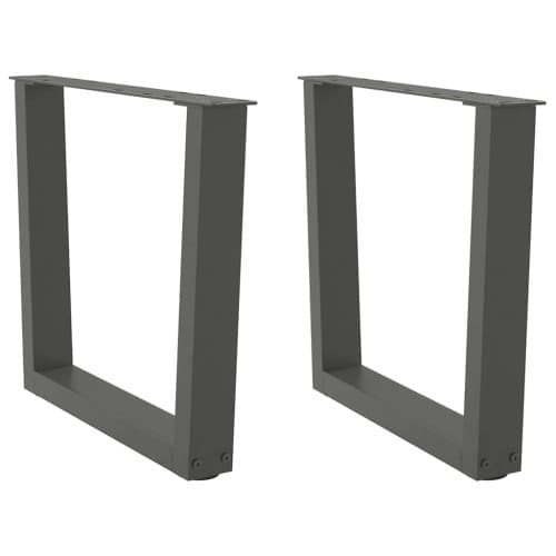 Soffbordsben V-formade 2 st antracit 60x(42-43,3) cm stål