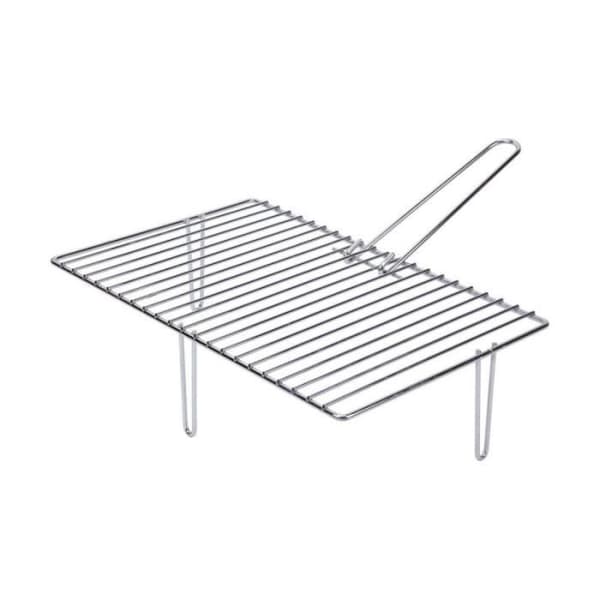 Eldstadsgaller - Sauvic - 02864 - Förzinkat stål - 3 fot - 46,6 x 28 x 12 cm