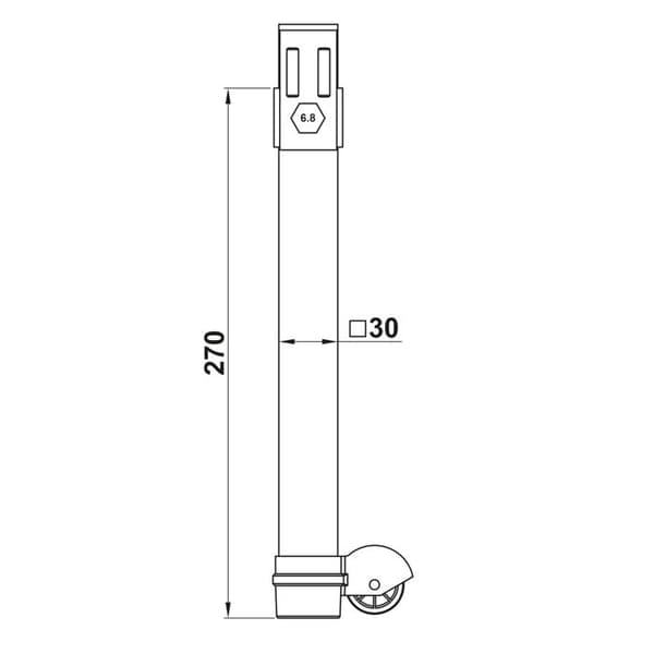 Pied de meuble Amig - 12188