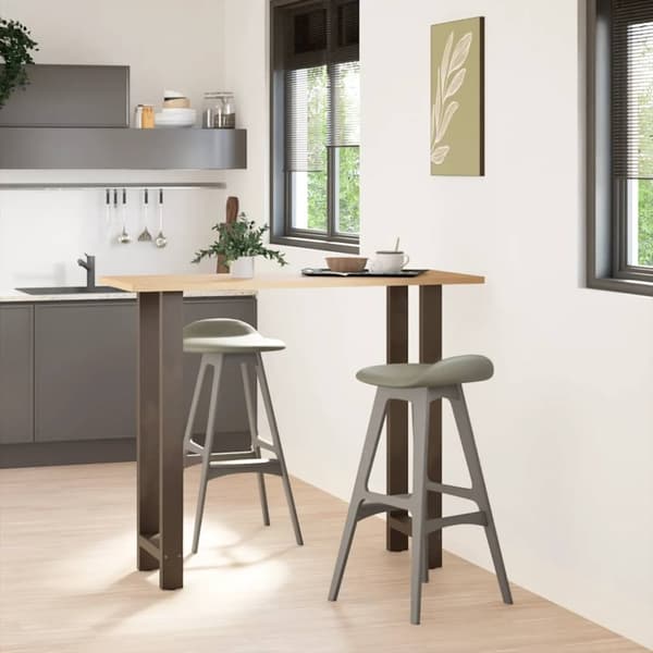 Soffbordsben naturstål 2 st 40x(110-111) cm stål