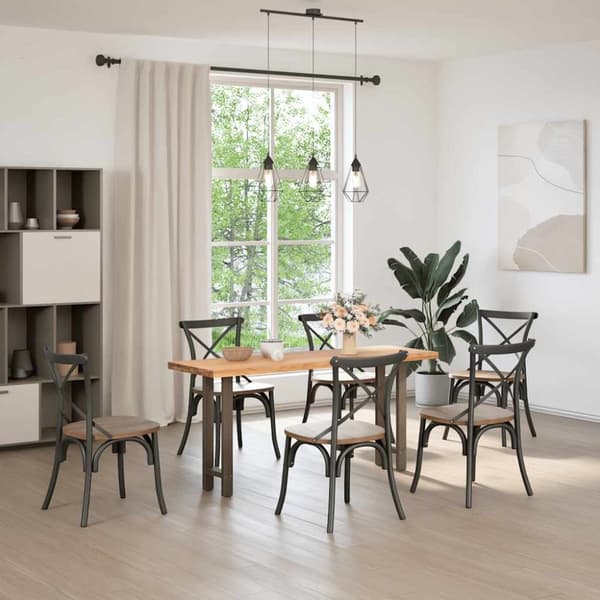 Soffbordsben naturstål 2 st 38x(72-73) cm stål