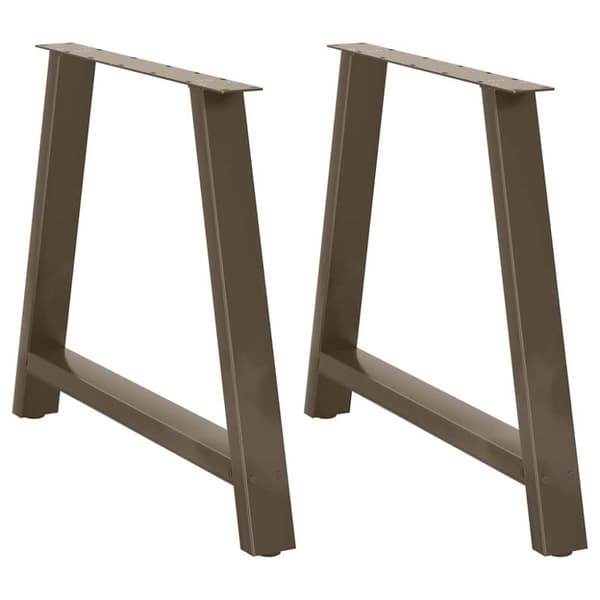 Soffbordsben A-formade 2 st 100x(72-73) cm stål