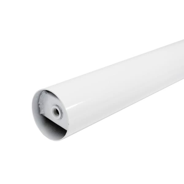 AMIG 6536 | Bordben 2 | Ø60 x 870 mm | Stål | Vit