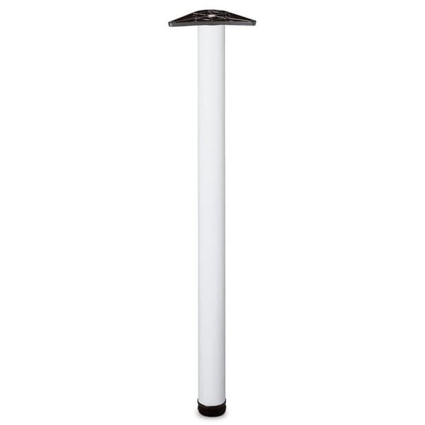 AMIG 6536 | Bordben 2 | Ø60 x 870 mm | Stål | Vit
