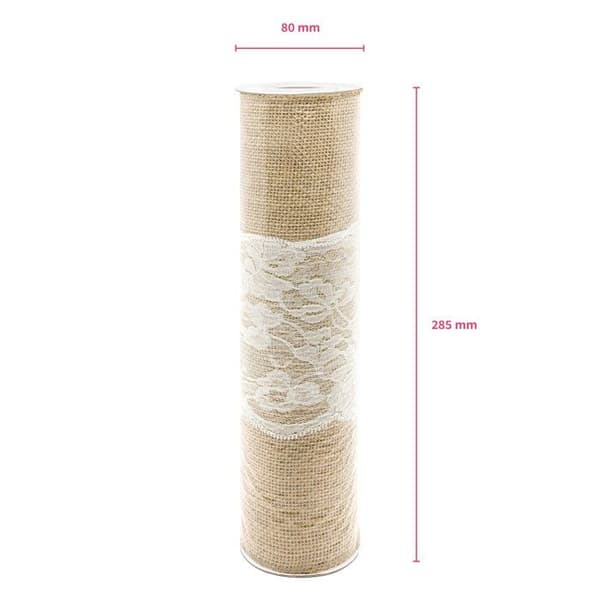 Bordslöpare - Ej specificerat - 2,75 m x 28 cm - Svart - Inomhus - Country Style