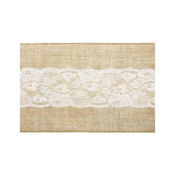 Bordslöpare - Ej specificerat - 2,75 m x 28 cm - Svart - Inomhus - Country Style