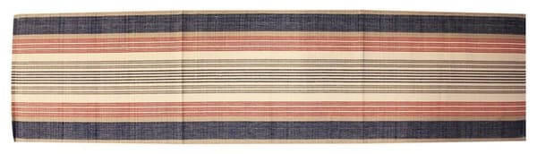 Table runner blue/red/beige in peasant-style 35 x 140 cm