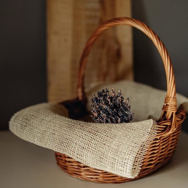 Jute Bordslöpare Band 30cm x 10m Vit CREATIVE DECO - Bröllopsdekoration