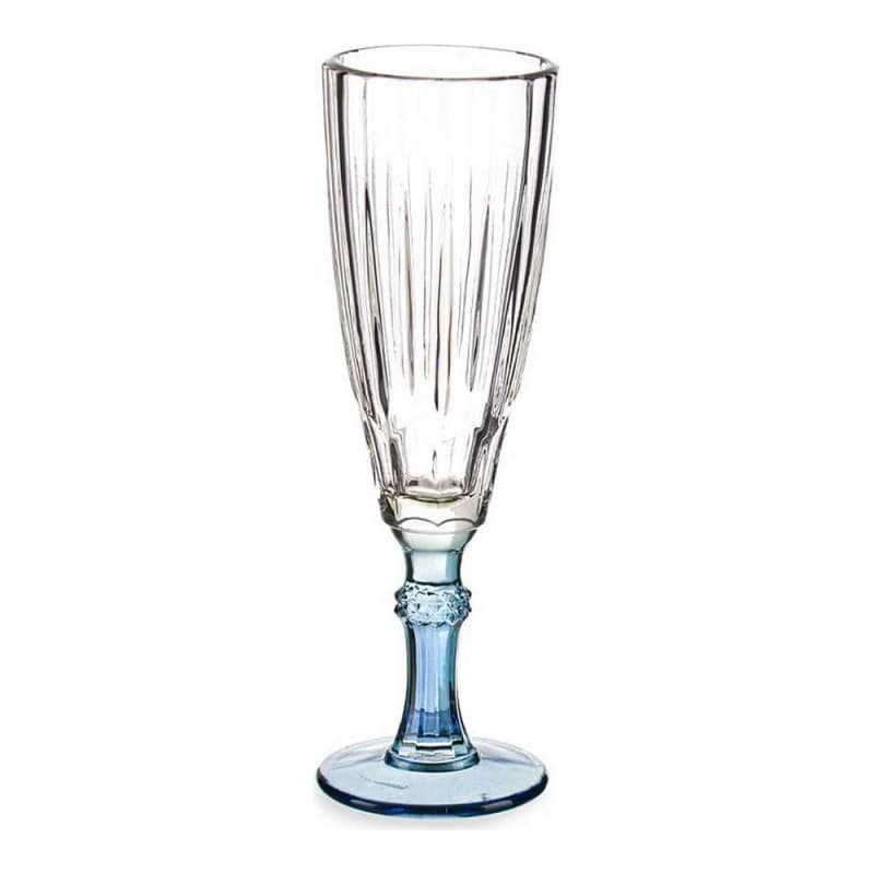Champagneglas Exotic Glas Blå (170 ml)
