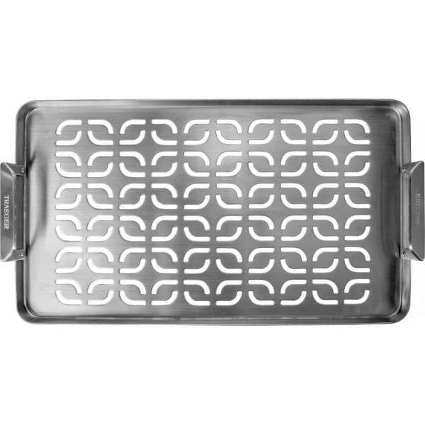 Traeger ModiFIRE Fish & Veggie Stainless Steel Grill Tray -kala- ja vihanneskori
