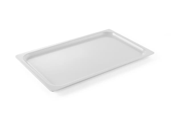 Bricka för att presentera rätter och mat 530x325mm GN 1/1 vit - Hendi 561607