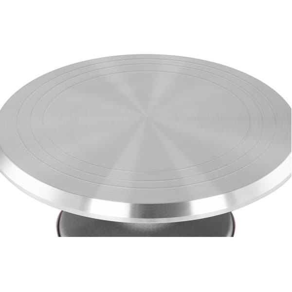 Tårtställ för kakor, kex, roterande, aluminiumdiameter. 31 cm