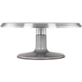 Miniatyrbild 5 av 5: Tårtställ för kakor, kex, roterande, aluminiumdiameter. 31 cm