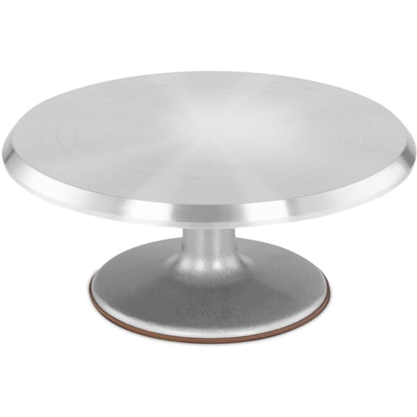 Tårtställ för kakor, kex, roterande, aluminiumdiameter. 31 cm