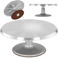 Miniatyrbild 1 av 5: Tårtställ för kakor, kex, roterande, aluminiumdiameter. 31 cm