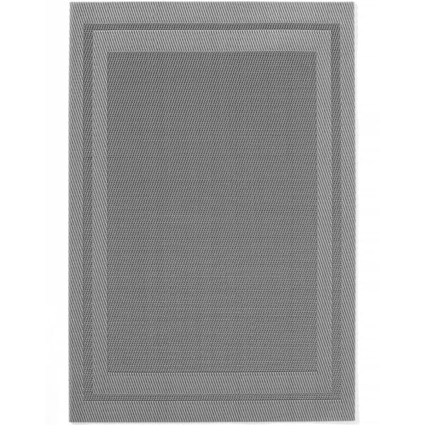 Bordsunderlägg matta bordsstativ 45x30cm grafit - SET med 6 st.