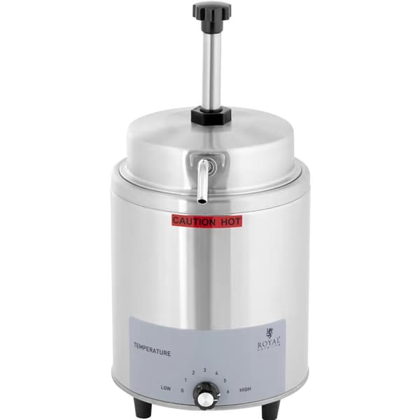 Elektrisk saucevarmer med pumpedispenser, 3,3 l, 550 W