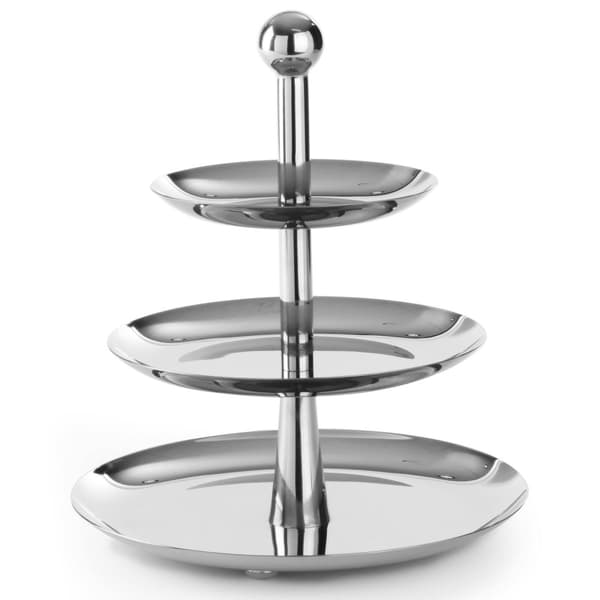 Kerroksellinen kakkuteline kekseille ja pralineelle, 3-vaiheinen taitettava - Hendi 429914