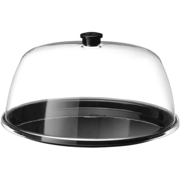 Rund buffet udstillingsbakke med låg, diameter. 300 mm - Hendi 203569