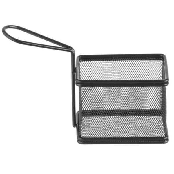 Minikori paistettujen välipalojen tarjoiluun kahvalla 100x80x75 mm - Hendi 425619