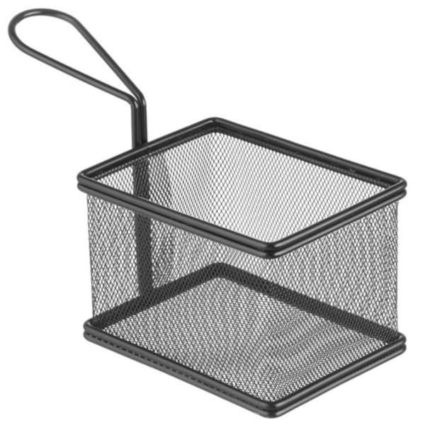 Pienoiskori paistettujen välipalojen tarjoiluun kahvalla 125x100x85 mm - Hendi 425626