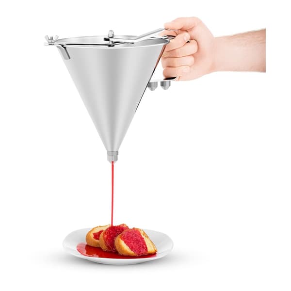 Sauce pistol dispenser, rustfrit stål, SÆT 2L RCOF-2