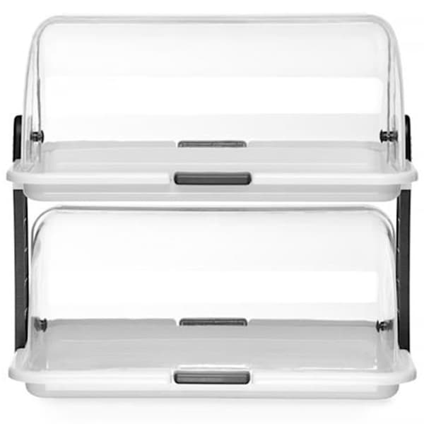 Buffet-vitriinikaappi, jossa kaksinkertainen kattokatto 380 x 260 x 355 mm - Hendi 871768
