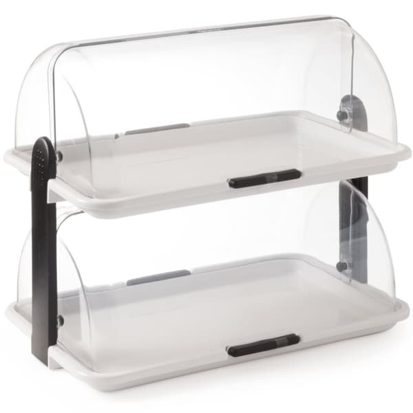 Buffet-vitriinikaappi, jossa kaksinkertainen kattokatto 380 x 260 x 355 mm - Hendi 871768