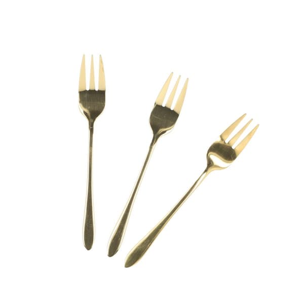 Sæt gafler | STILO | dessert zloty | 3 stk | 821542