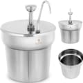 Pikkukuva 1 / 6: Ketsuppikastike-annostelija pumpulla, terästä, 6,6 l