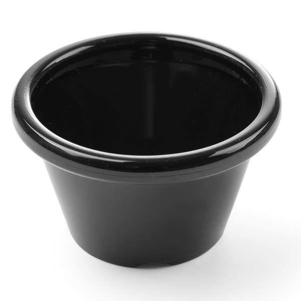 Sæt med ramekin skåle 45 ml 12 stk. SORT Hendi 565605