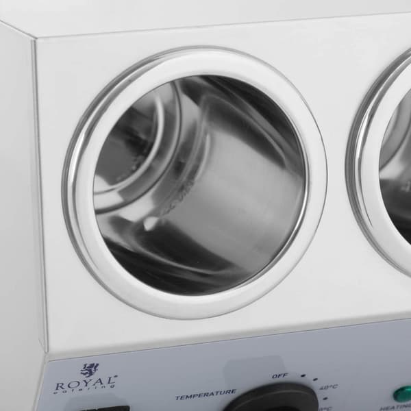 Flaskvärmare för varma såser 3x 1L 40-90C 550W