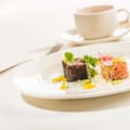 Miniatyrbild 2 av 2: Elegant kopp med fat Crema 230 ml (6 st)