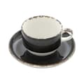 Miniatyrbild 1 av 2: Kopp med fat Onyx 90 ml (4 st)