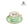 Miniatyrbild 2 av 2: Kopp med fat Nefryt 90 ml (4 st)