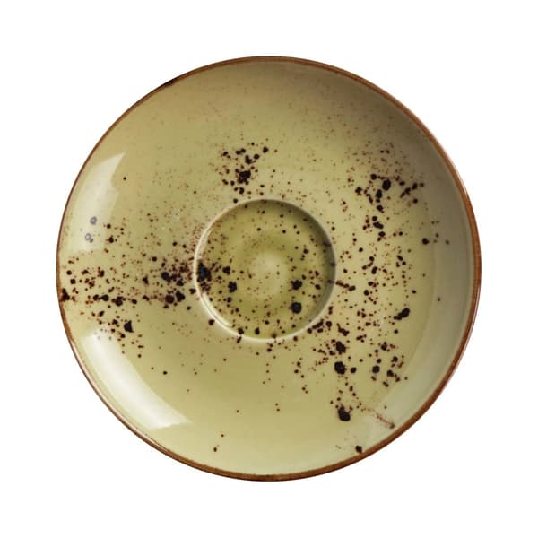 Fat till cappuccinokopp Olive 160 mm (4 st)