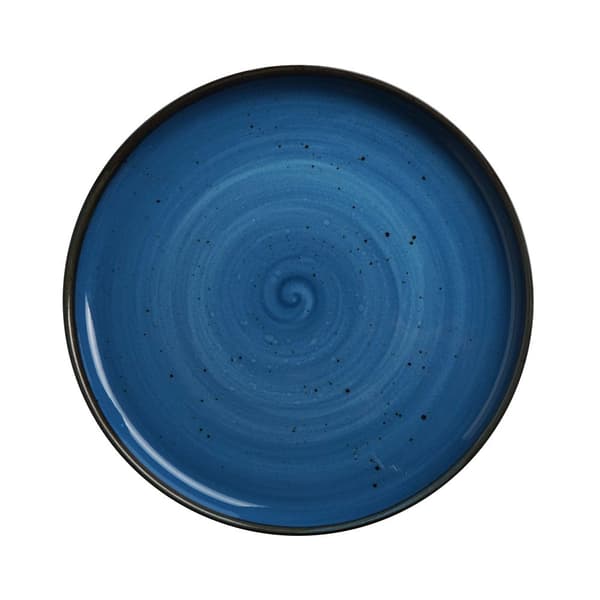 Tallrik med hög kant Iris 210 mm (4 st)